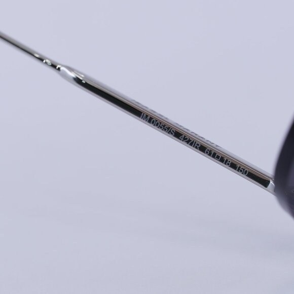 🕶️New Isabel Marant IM 0055/S 0427 IR Sunglasses - Silver Frame, Grey Lenses - Picture 7 of 9